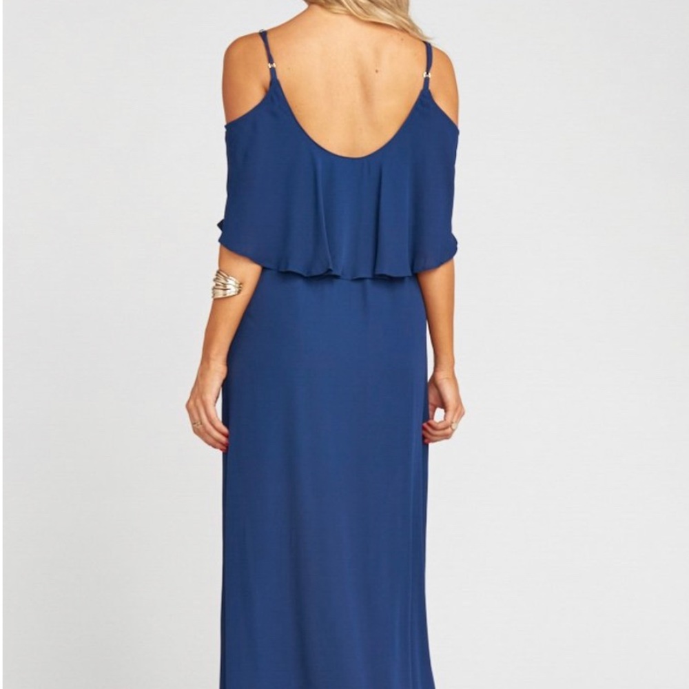 Caitlin Ruffle Maxi Dress - Picture 3 of 7